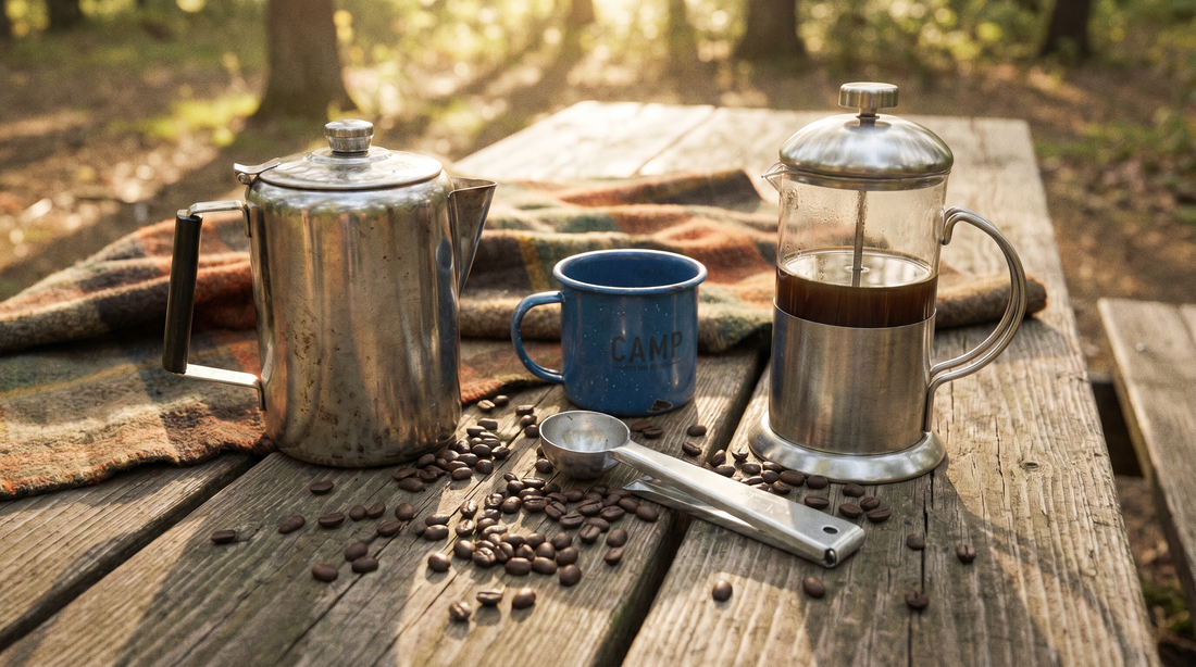 How to Choose Between Percolator and French Press for Camping