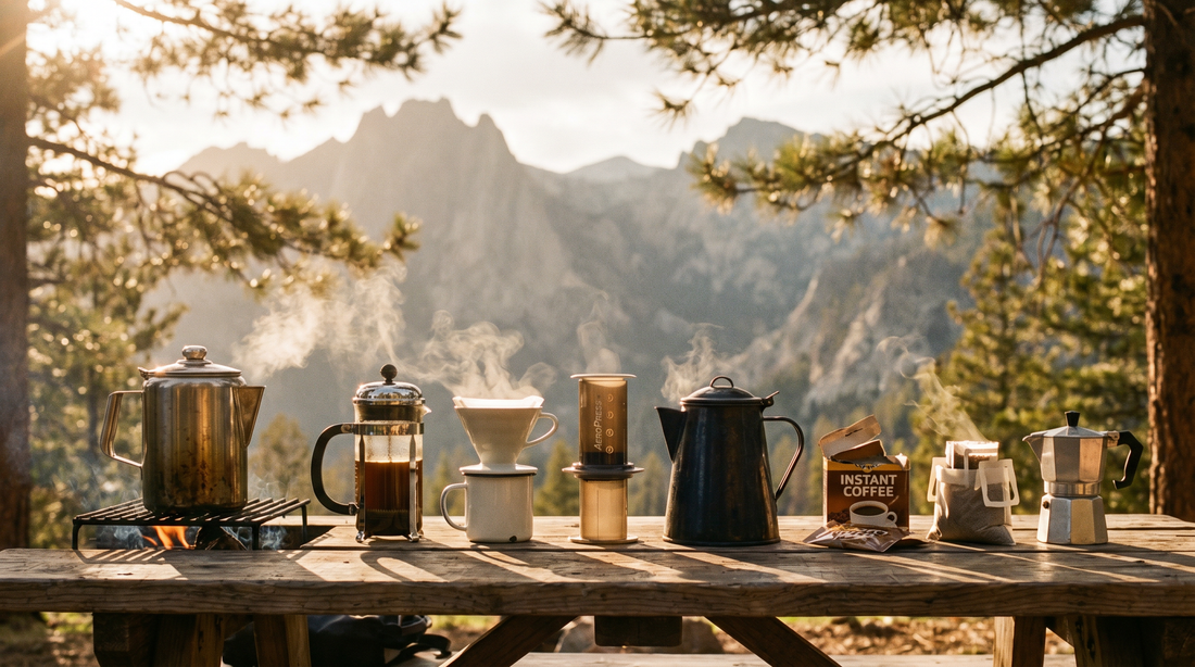 The Complete Guide to Camping Coffee: 8 Brewing Methods Compared