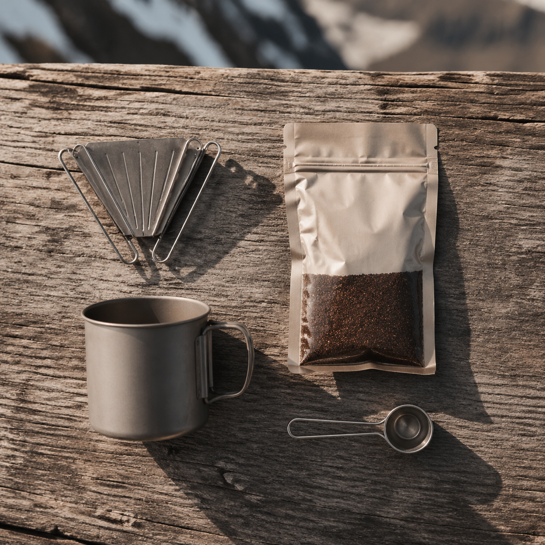 Ultralight Backpacking Coffee: A Real Setup Under 200 Grams