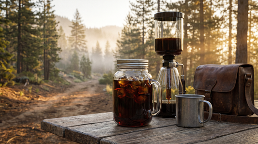 Cold Brew on the Trail: How to Make Iced Coffee While Camping