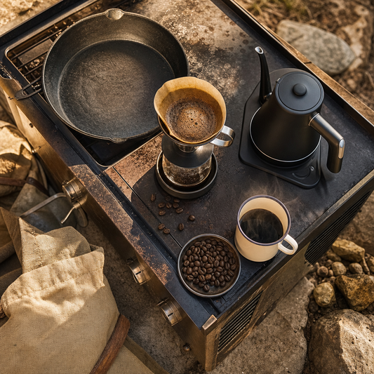 Can You Brew Camp Coffee on a Traeger, Blackstone, or RV Electric Kettle Pedestal?