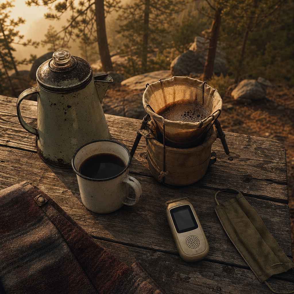 Can You Brew Camp Coffee When Campsite Air Quality Is Unhealthy From Wildfire Smoke?