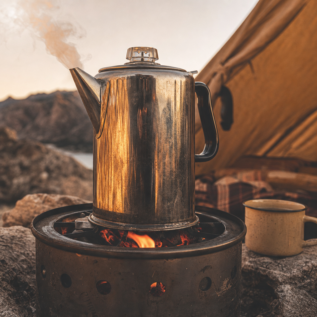 Can You Brew a Camp Percolator on a Solo Stove or Smokeless Fire Pit Without Warping It?