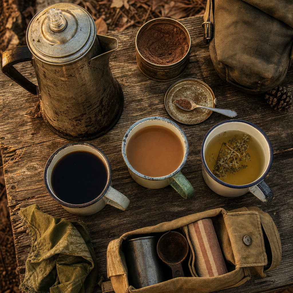 Camp Coffee for a Mixed Caffeine Group: Kids, Night Shift, Dawn Pot