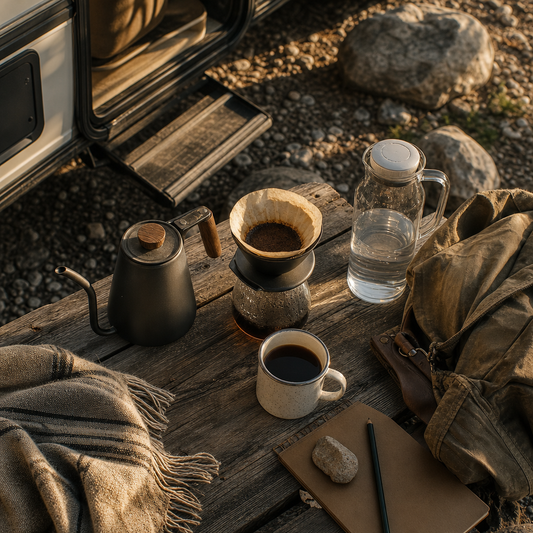 Can You Brew Camp Coffee From RV Fresh-Tank Water If It Tastes Like Plastic or Pink Antifreeze?