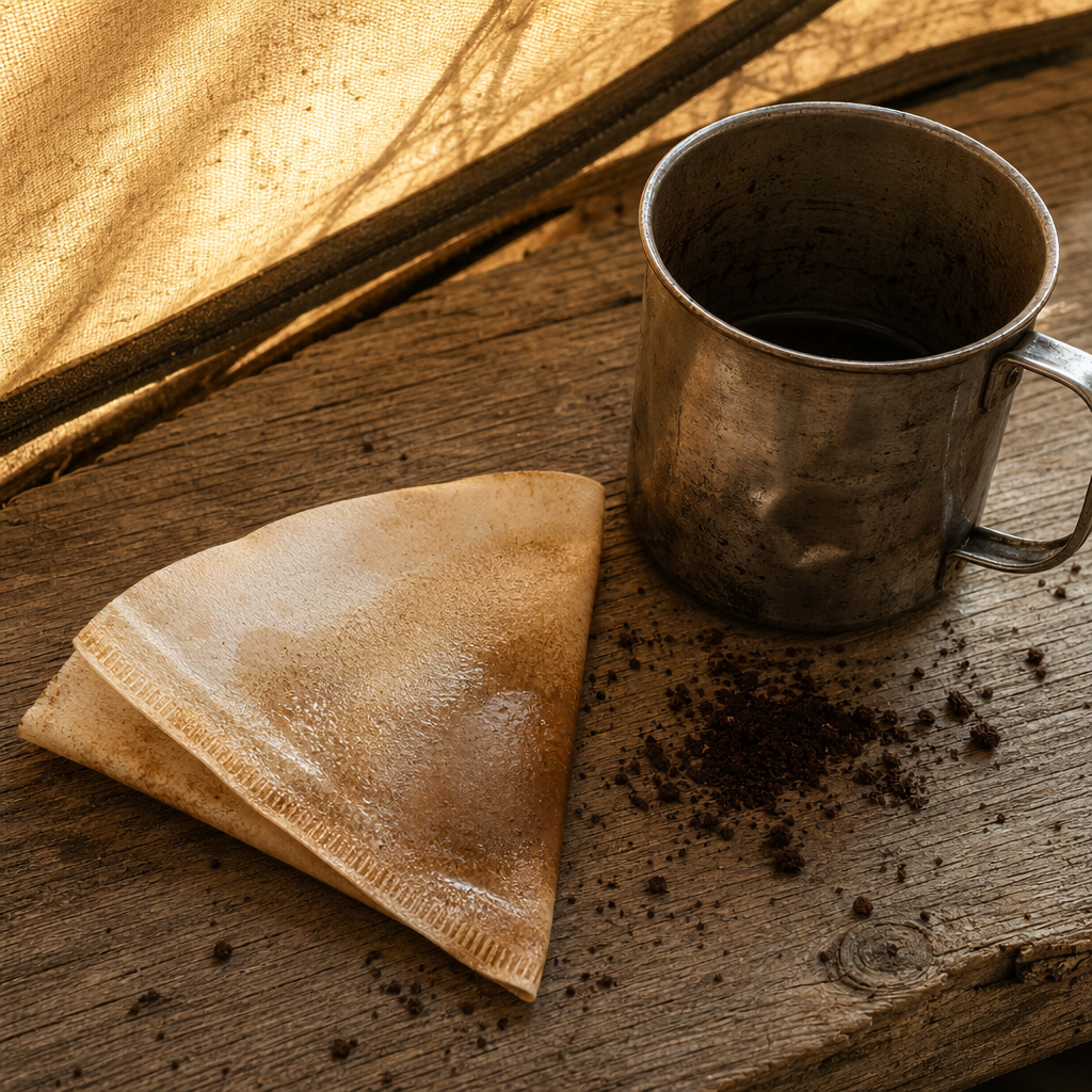 Can You Reuse a Paper Coffee Filter While Camping? What Actually Happens