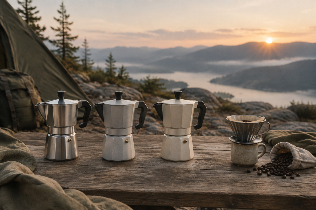 Camp Coffee Maker Materials Guide: Stainless Steel, Aluminum, Titanium Compared