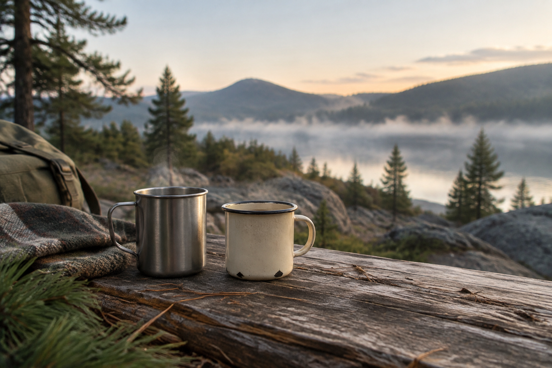 Stainless Steel vs Enamel Camping Mug: Which One Lasts Longer?