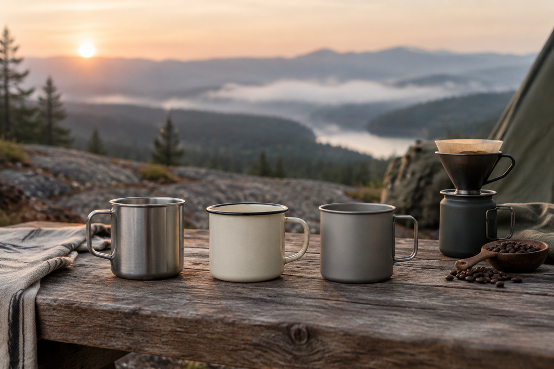 Stainless Steel vs. Enamel vs. Titanium: Best Camp Mug Material Compared