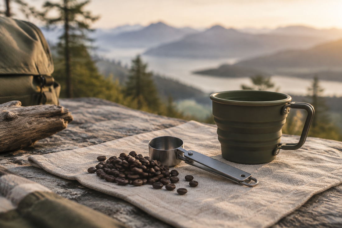 The Folding Coffee Scoop: Why Every Camper Needs One