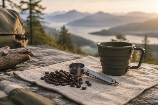 The Folding Coffee Scoop: Why Every Camper Needs One