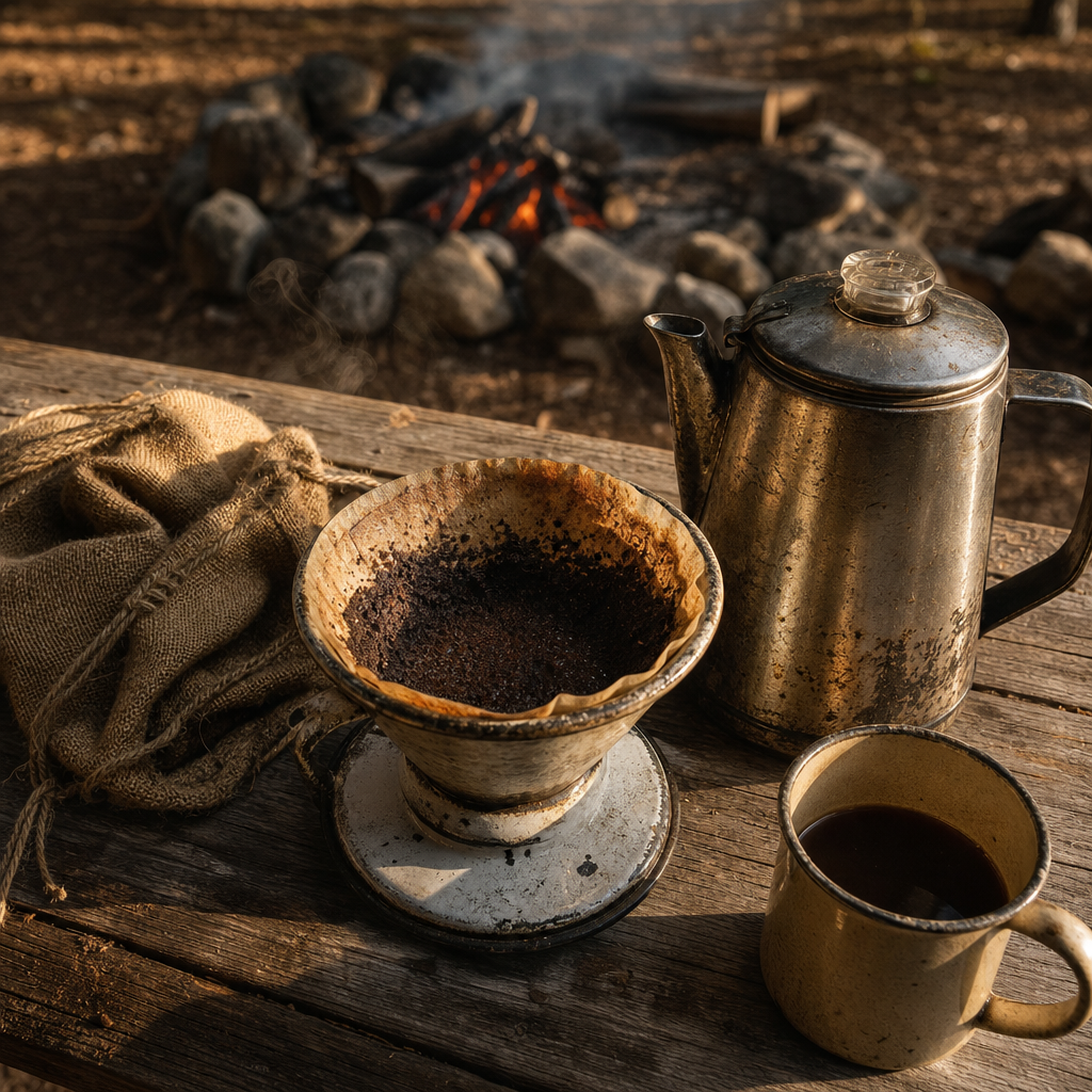 Can You Dump Coffee Grounds in a Campground Sink, Vault Toilet, or Fire Pit? (And What Rangers Actually Want)