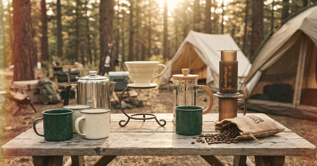 How to Choose a Camping Coffee Maker: Percolator vs Pour-Over vs French Press vs AeroPress