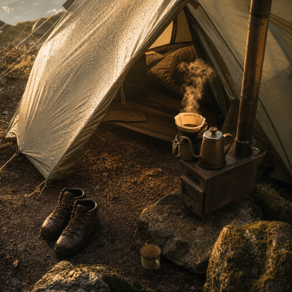 Is It Safe to Brew Coffee Inside a Tent Vestibule? Carbon Monoxide, Condensation, and Fire Risk