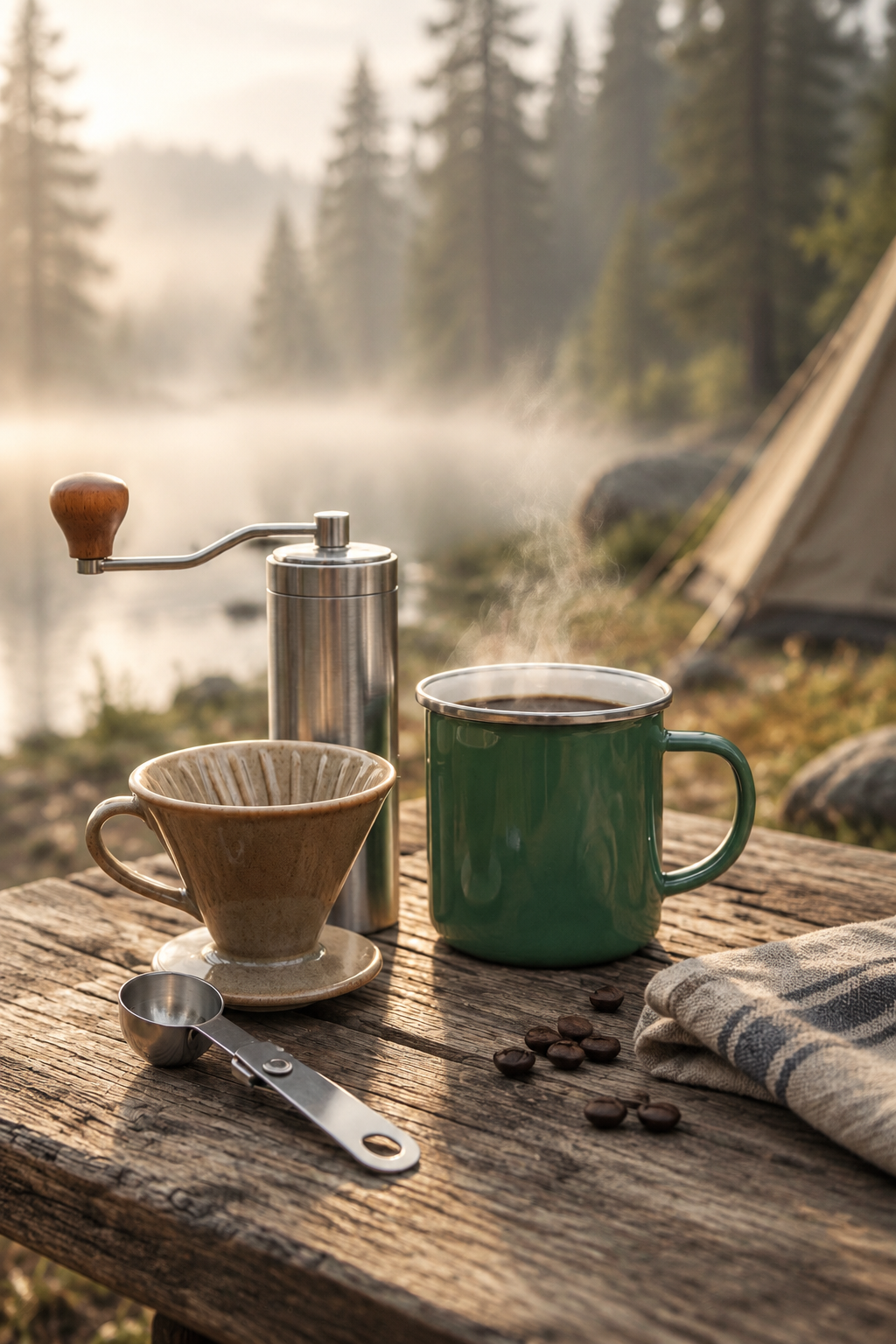 Complete Outdoor Coffee Kit