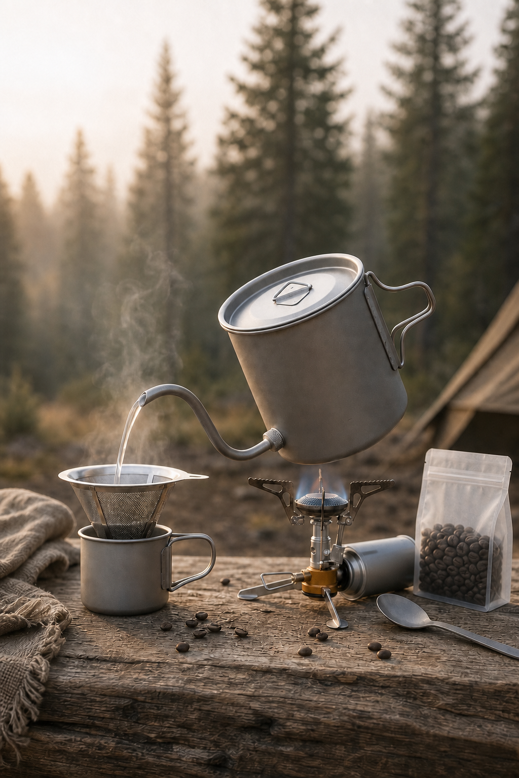Titanium Gooseneck Kettle for Camp Pour-Over: Is the Ultralight One Worth Buying?