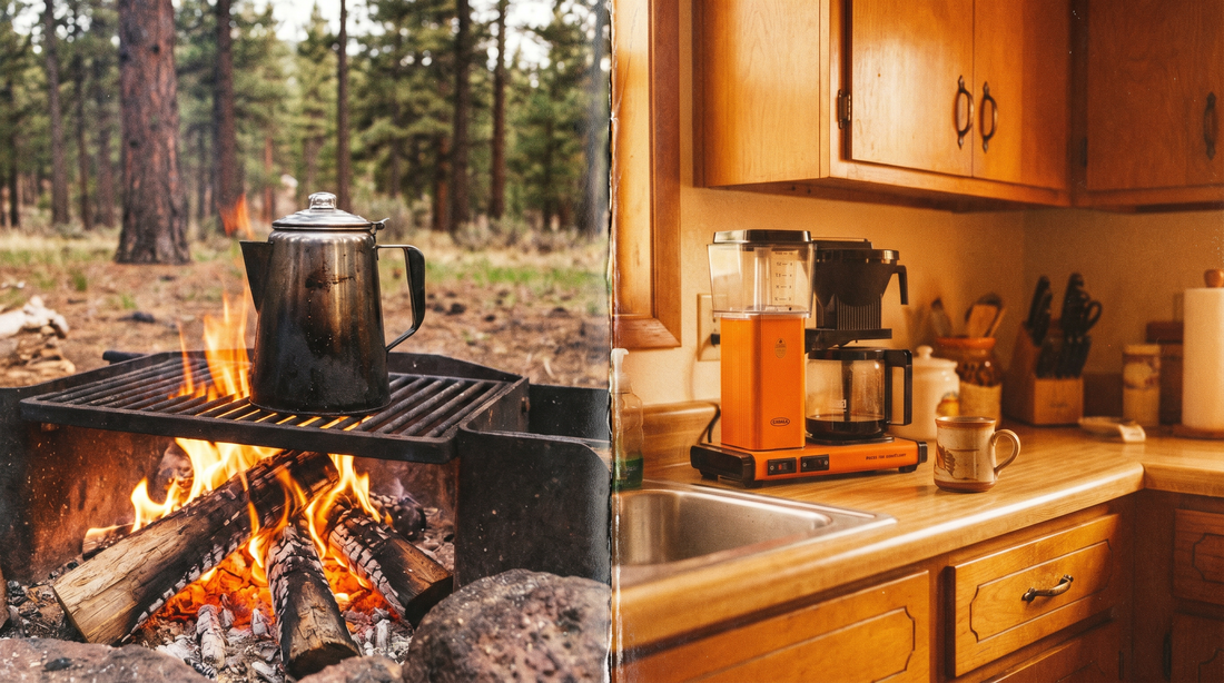 Camping Coffee vs Home Coffee: Why It Tastes Different
