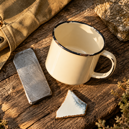What Are Enamel Camp Mugs Made Of? Steel, Porcelain, and What to Buy