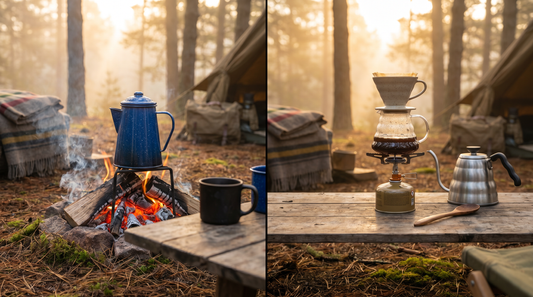 Campfire Coffee vs. Camp Stove Coffee: Taste, Convenience, and Safety Compared