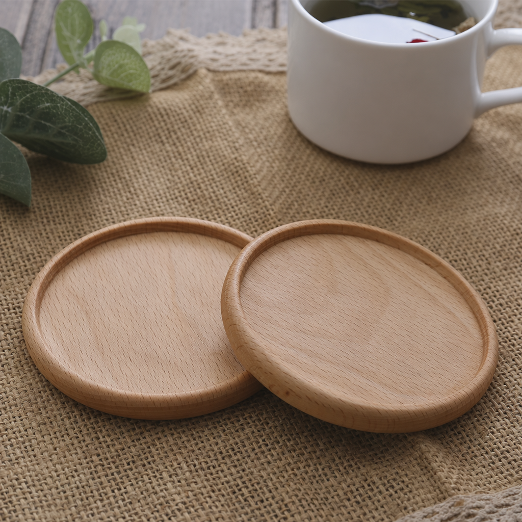 Solid Walnut Coffee Coaster