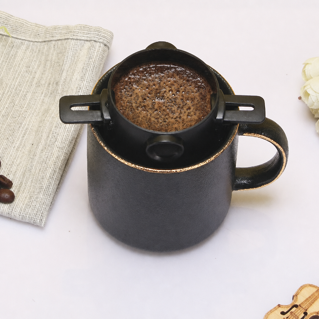 Collapsible Stainless Mesh Coffee Filter