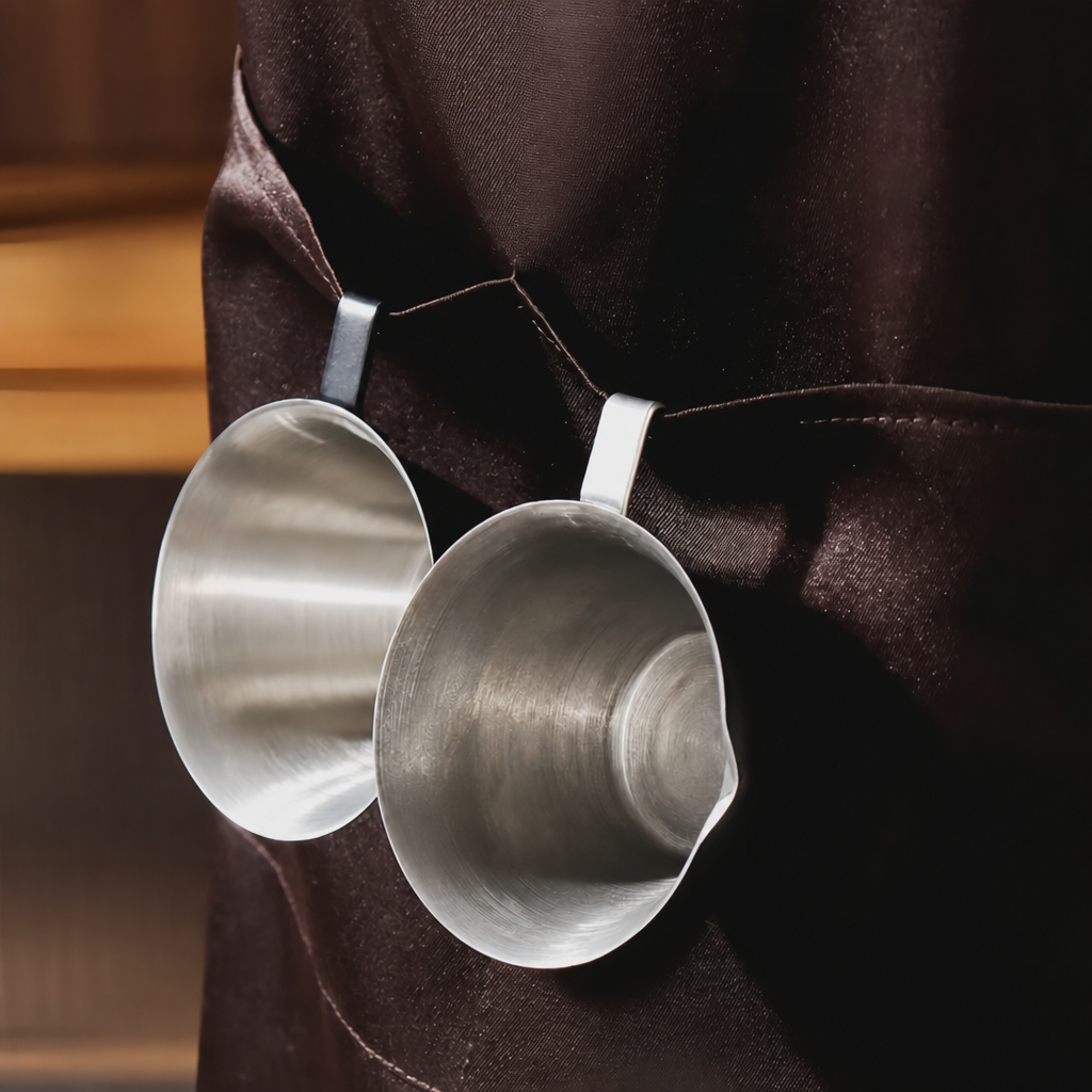 Stainless Steel Espresso Shot Cup, 100 ml with Scale