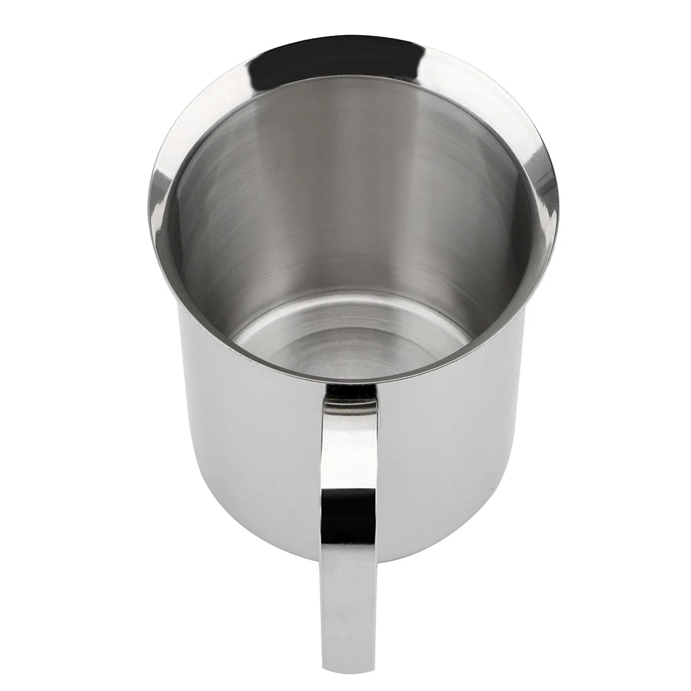 Stainless Steel Manual Milk Frother, Double Mesh