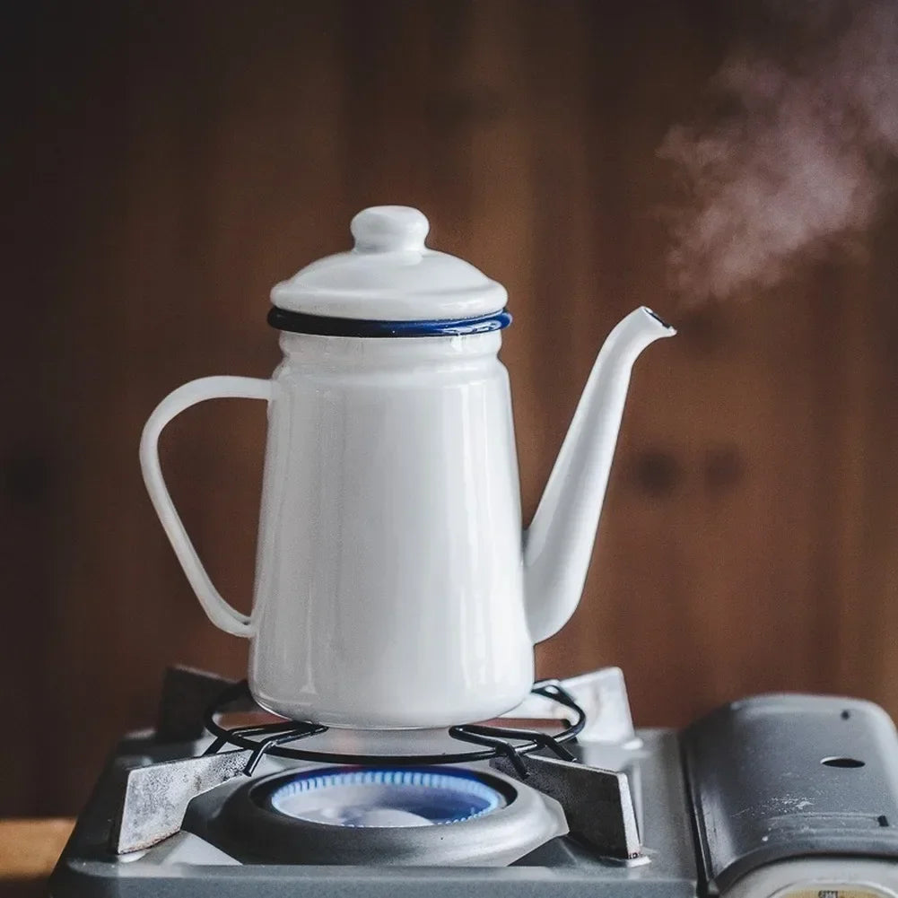 Enamel Coffee Pot — view 4