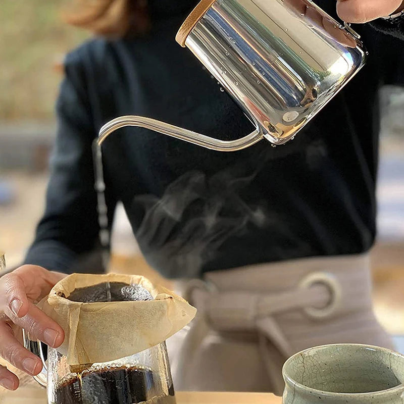 Stainless Gooseneck Kettle, 600 ml — view 6