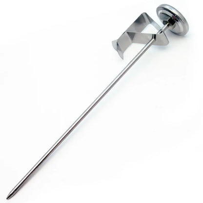 Stainless Steel Coffee & Milk Thermometer with Clip