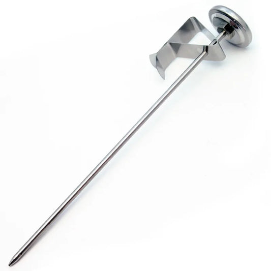 Stainless Steel Coffee & Milk Thermometer with Clip