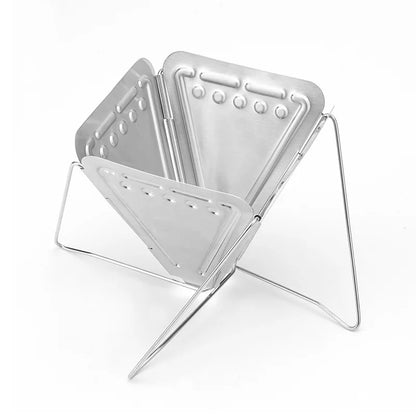Foldable 304 Stainless Camping Coffee Drip Rack