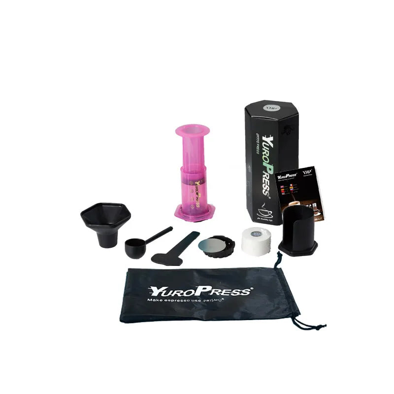 Ridgebrew Manual Piston Coffee Press stainless steel body with pressure valve detail and campfire-safe construction