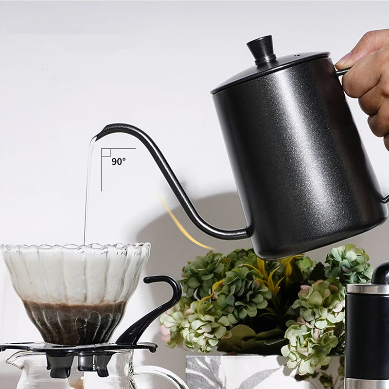Stainless Gooseneck Kettle, 600 ml — view 5