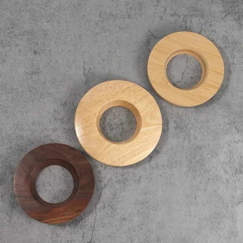Wooden Pour-Over Dripper Stand Ring