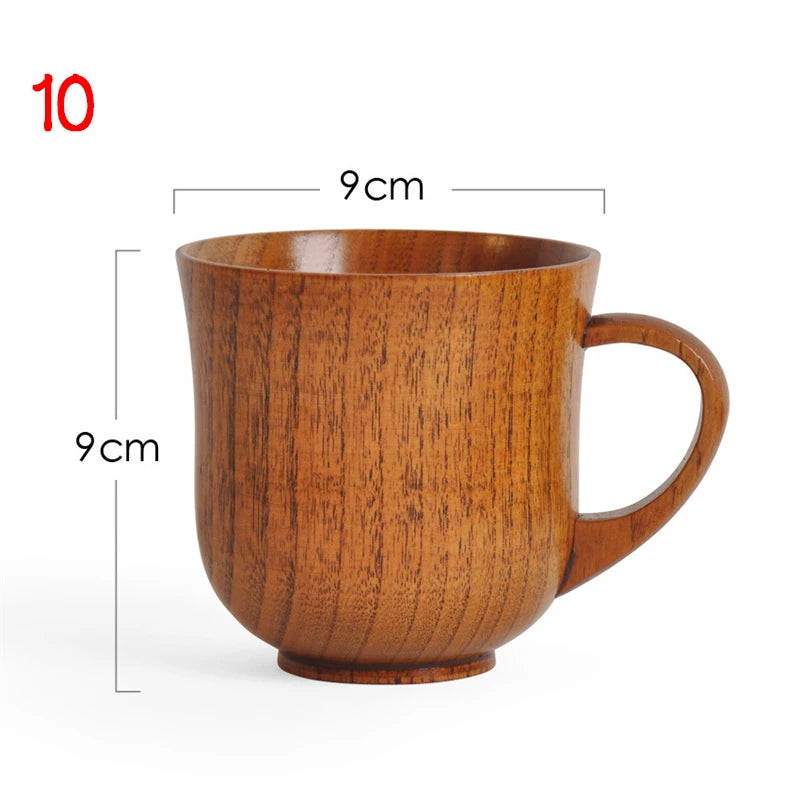 Handmade Wooden Coffee Mug, Classic