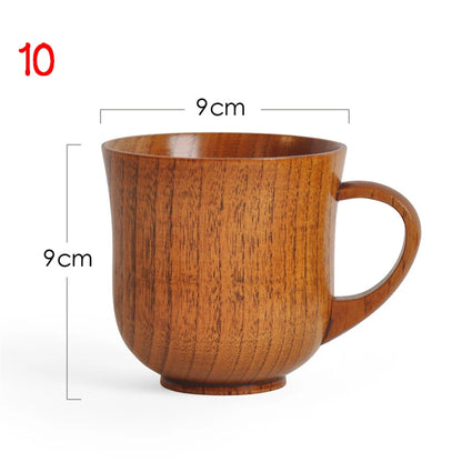 Handmade Wooden Coffee Mug, Classic