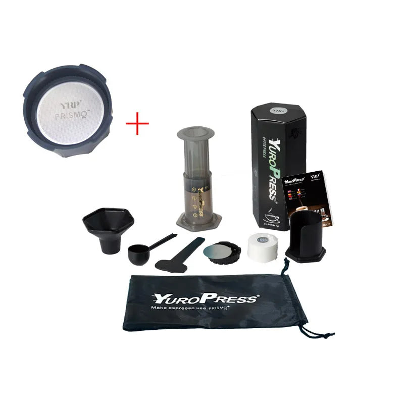Ridgebrew Manual Piston Coffee Press stainless steel body with pressure valve detail and campfire-safe construction