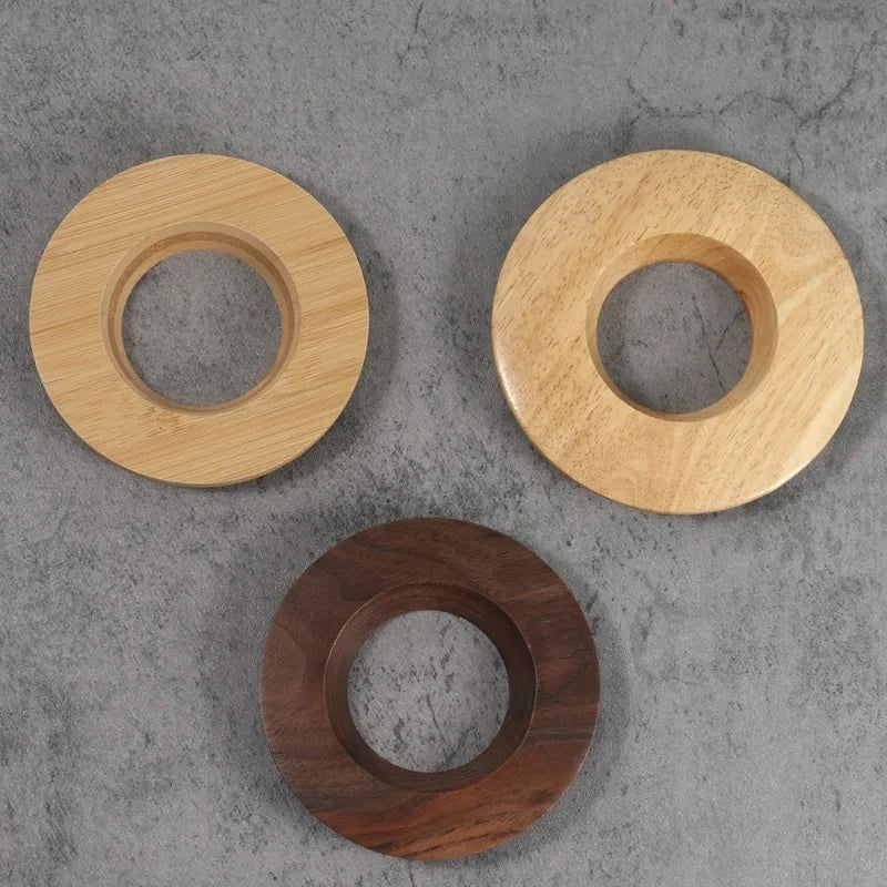 Wooden Pour-Over Dripper Stand Ring