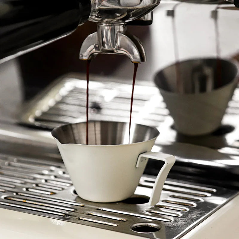 Stainless Steel Espresso Shot Cup, 100 ml with Scale