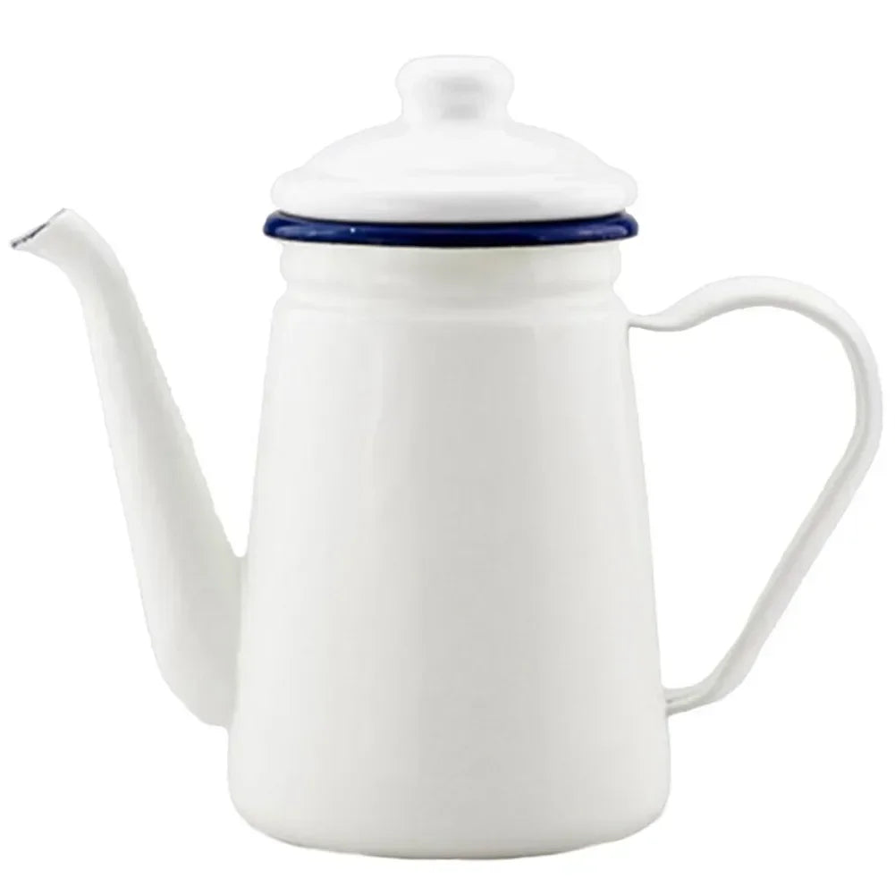 Enamel Coffee Pot — view 2
