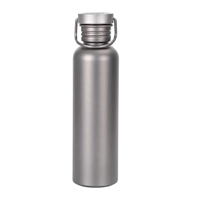 Titanium Water Bottle with Carry Loop