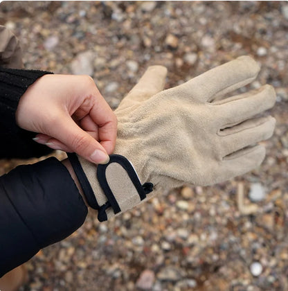 Leather Campfire Gloves — view 4