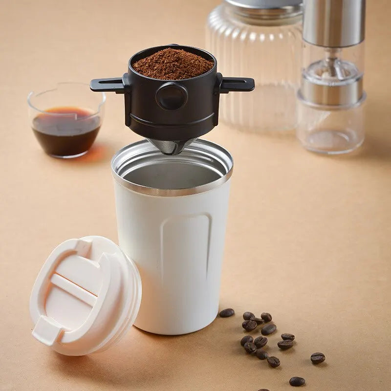 Collapsible Stainless Mesh Coffee Filter