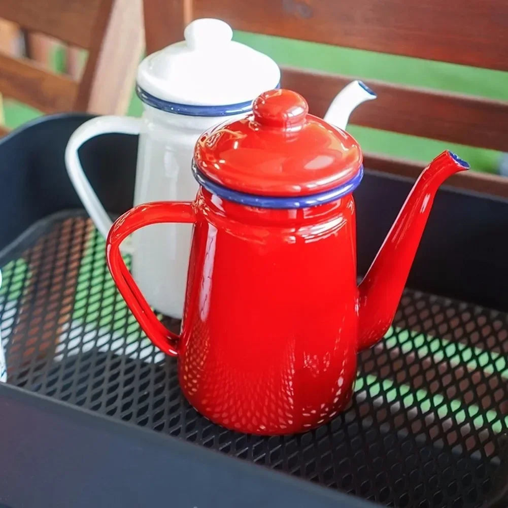 Enamel Coffee Pot — view 5